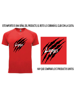 CAMISETA BASKET LUPUS